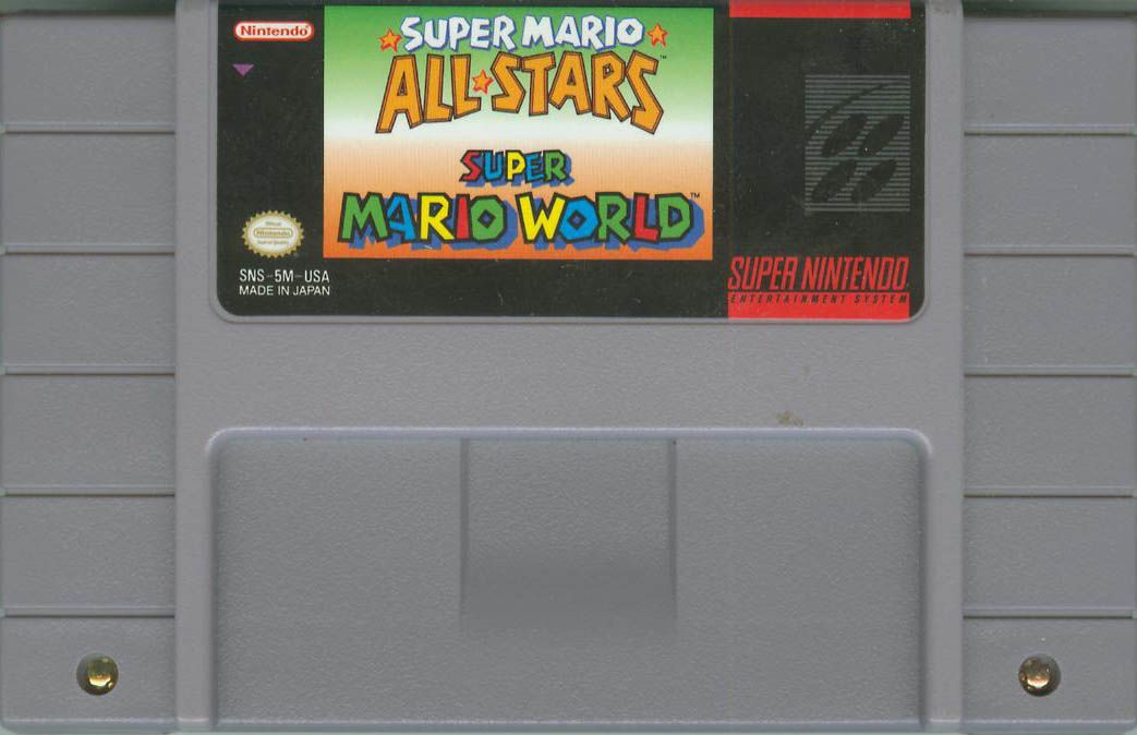 Super Mario All-Stars + Super Mario World - Super Nintendo