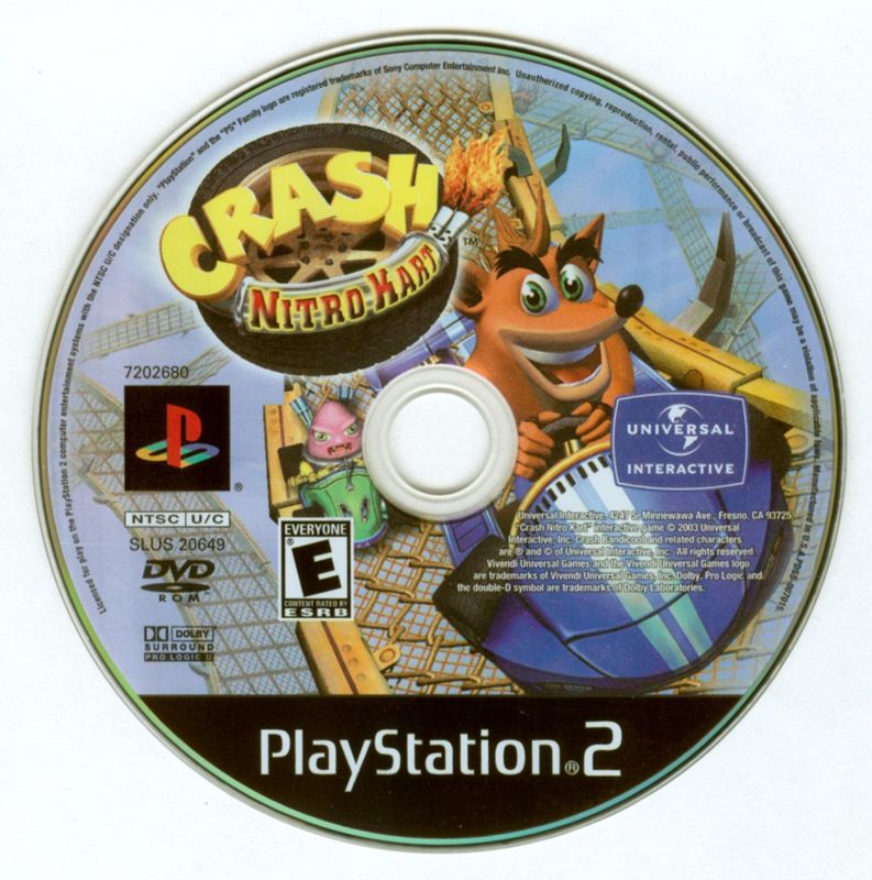 Crash Nitro Kart - PlayStation 2