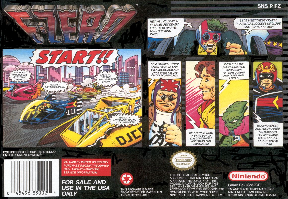 F-Zero - Super Nintendo