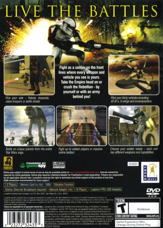 Star Wars: Battlefront - PlayStation 2