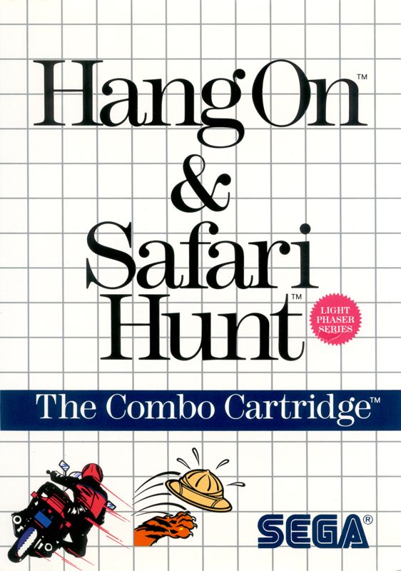 Hang On & Safari Hunt - Sega Master System