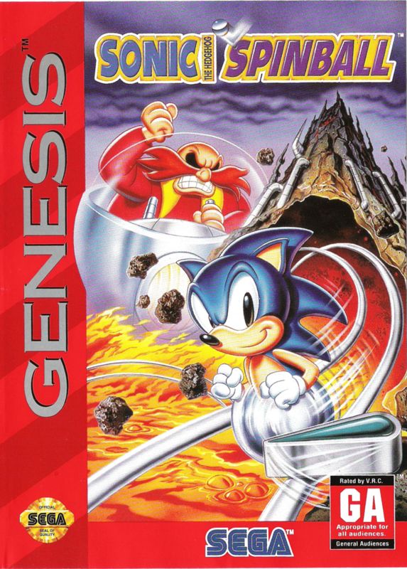 Sonic Spinball - SEGA Genesis