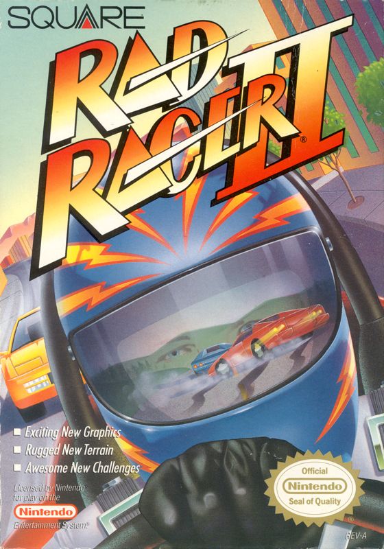 Rad Racer II - NES