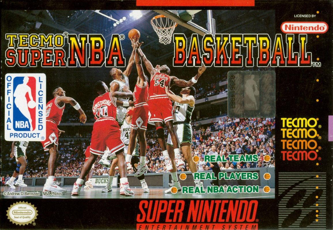 Tecmo Super NBA Basketbal - Super Nintendo