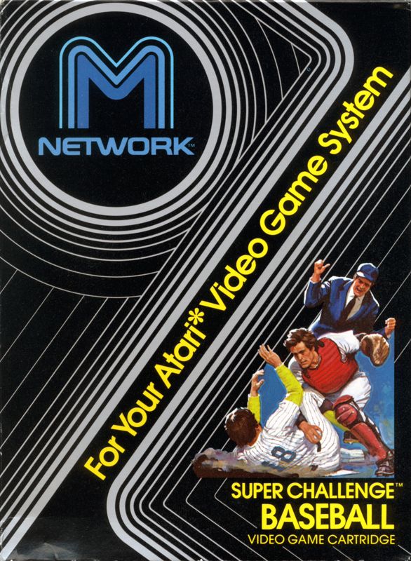 Super Challenge Baseball - Atari 2600