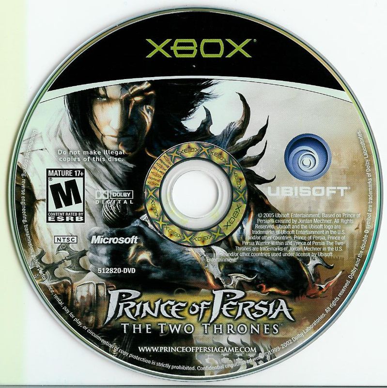 Prince of Persia: The Two Thrones - Xbox