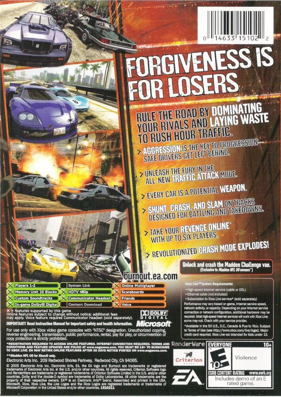 Burnout: Revenge - Xbox