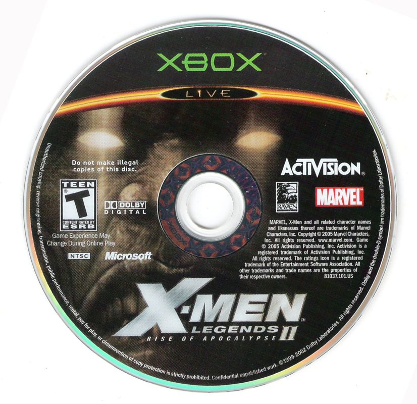 X-Men Legends II - Rise of Apocalypse - Xbox