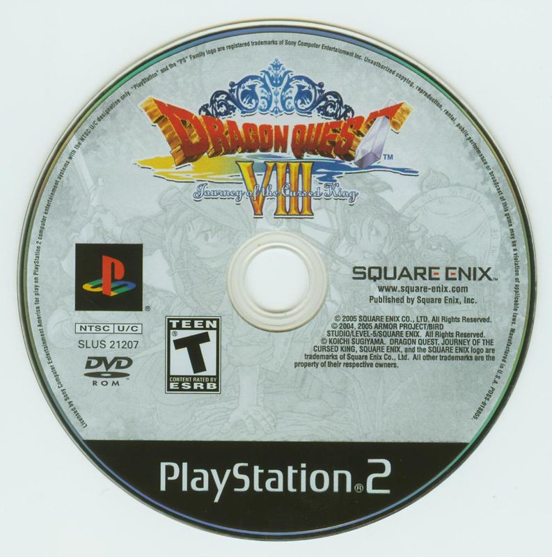 Dragon Quest VIII: Journey of the Cursed King - PlayStation 2