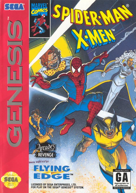 Spider-Man / X-Men: Arcade's Revenge - SEGA Genesis