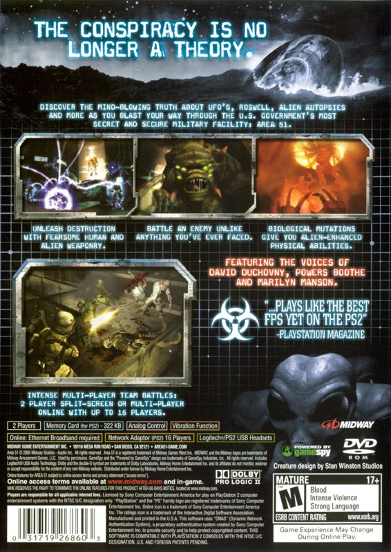 Area 51 - PlayStation 2