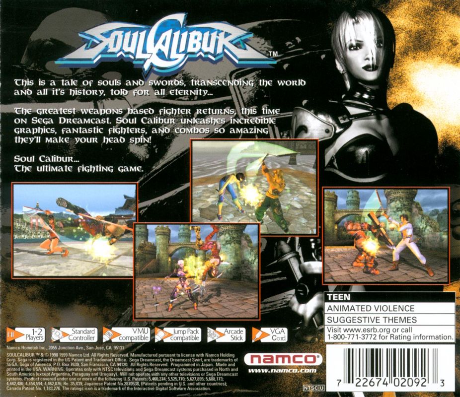 Soul Calibur - SEGA Dreamcast