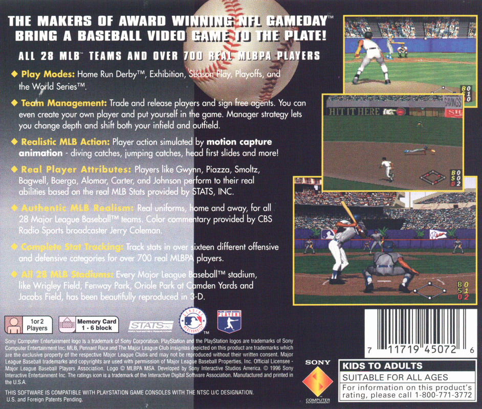 MLB Pennant Race - PlayStation
