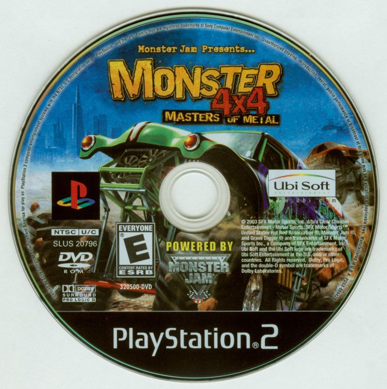 Monster 4x4: Masters of Metal - PlayStation 2