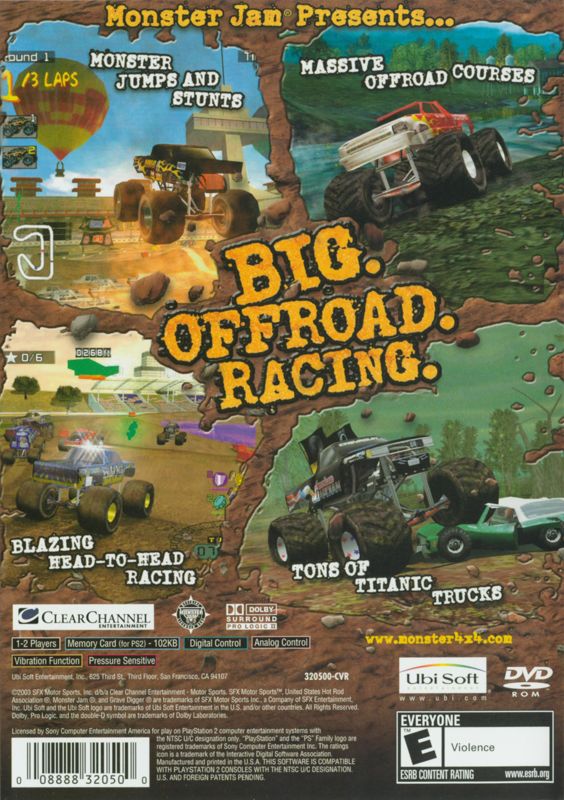 Monster 4x4: Masters of Metal - PlayStation 2