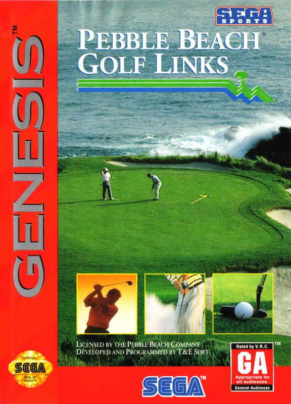 Pebble Beach Golf Links - SEGA Genesis