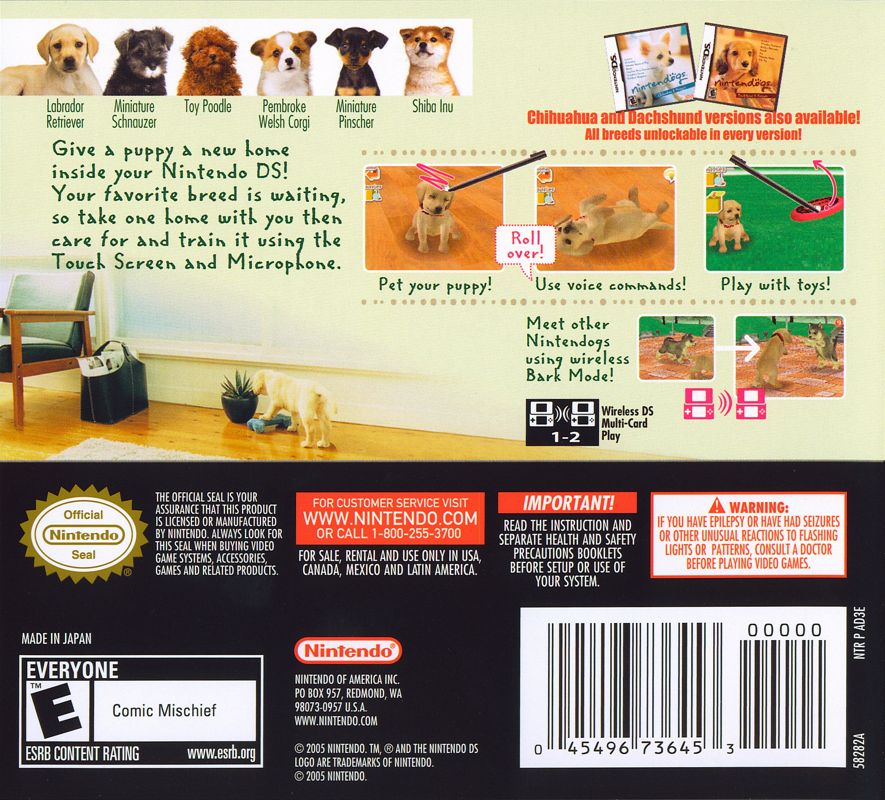 Nintendogs: Lab & Friends - Nintendo DS