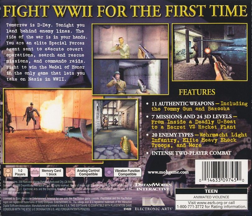 Medal of Honor - PlayStation