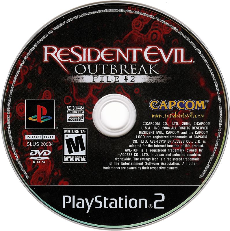 Resident Evil: Outbreak - File #2 - PlayStation 2