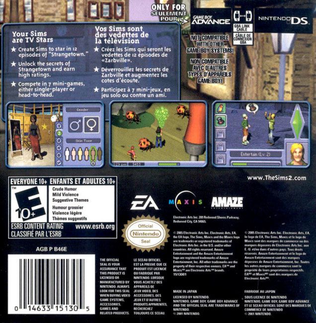 The Sims 2 - Game Boy Advance