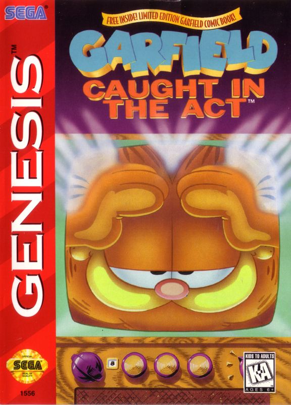 Garfield: Caught in the Act - SEGA Genesis