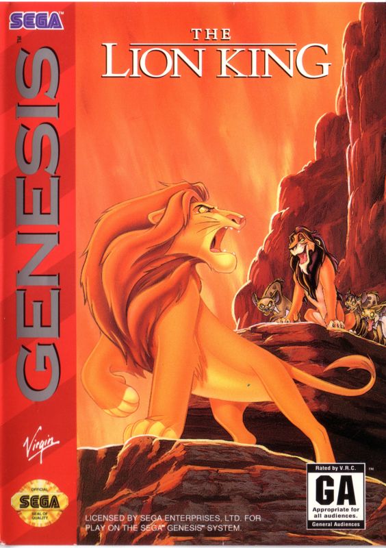 Lion King - SEGA Genesis