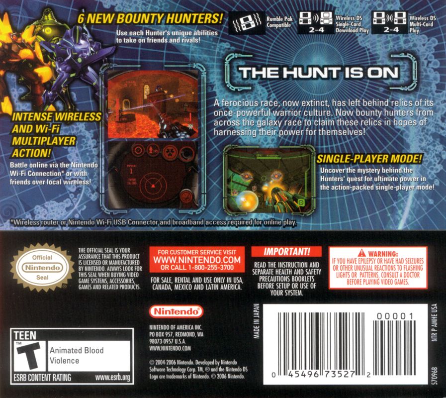 Metroid Prime Hunters - Nintendo DS