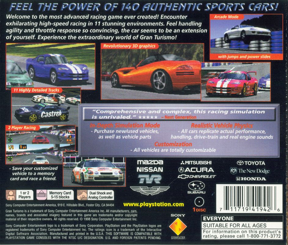 Gran Turismo - PlayStation