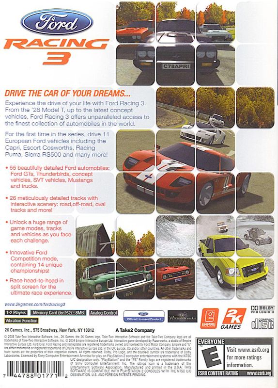 Ford Racing 3 - PlayStation 2