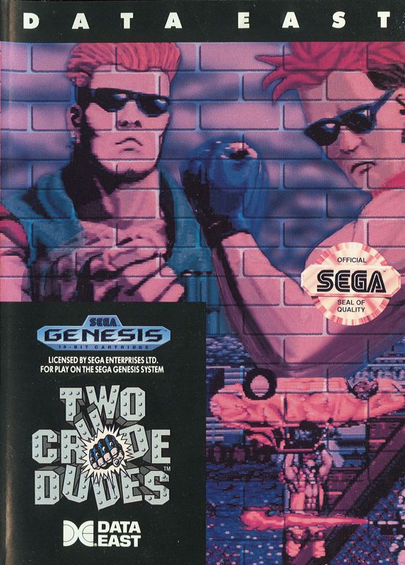 Two Crude Dudes - SEGA Genesis