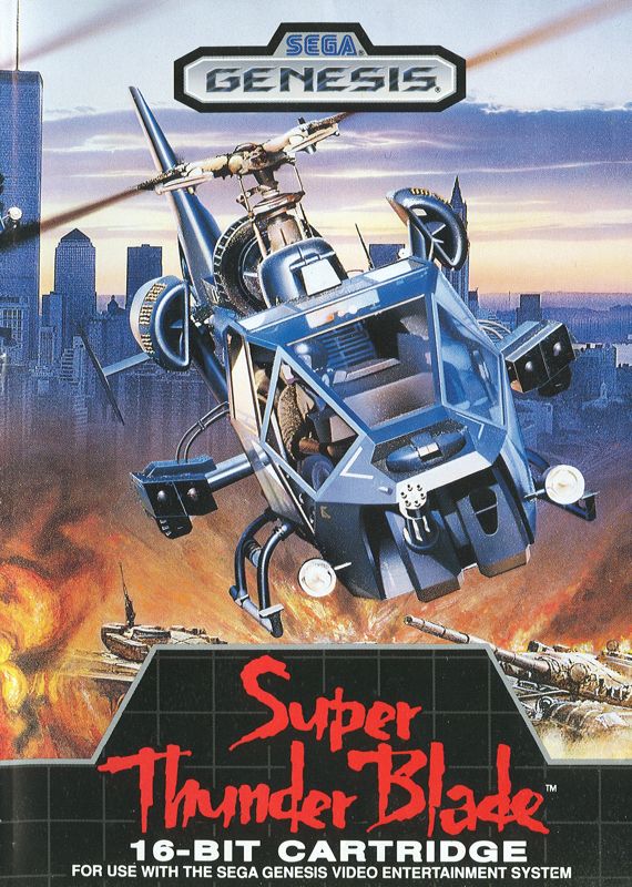 Super Thunder Blade - SEGA Genesis