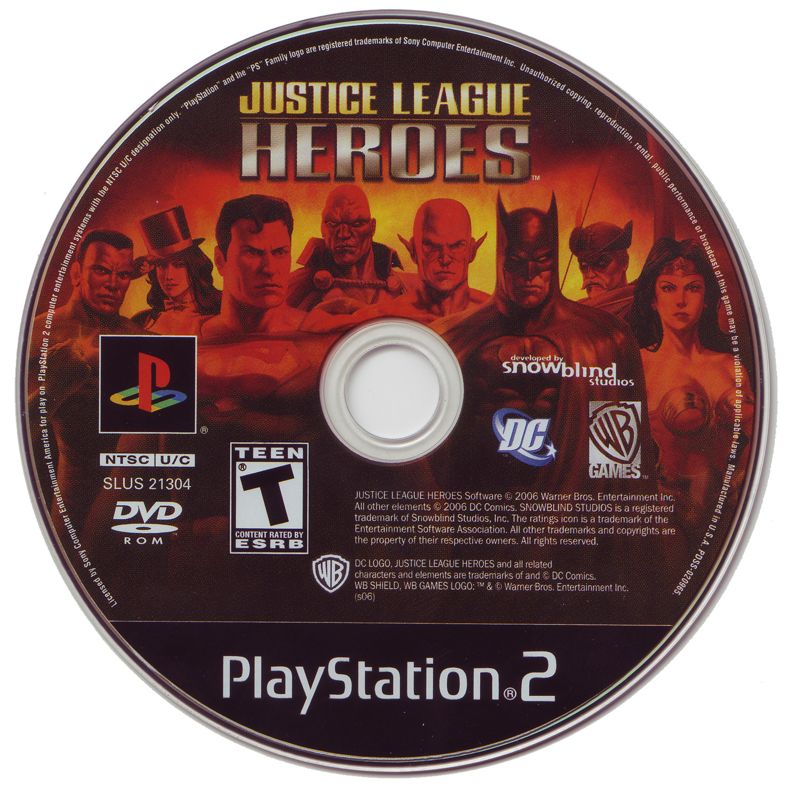 Justice League Heroes - PlayStation 2