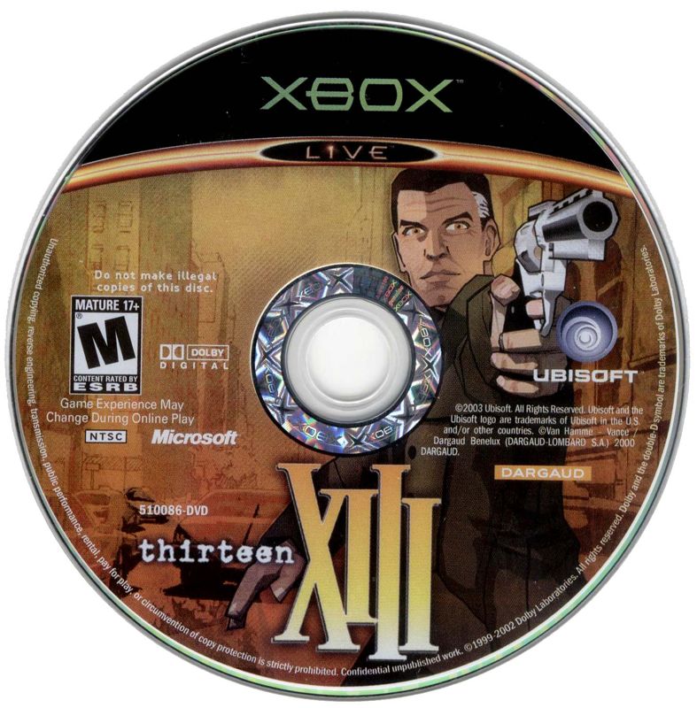 XIII | Thirteen - Xbox
