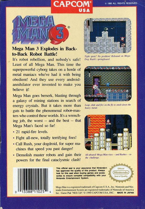 Mega Man 3 - NES