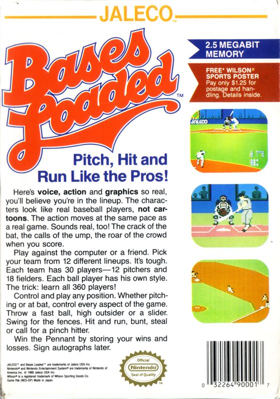 Bases Loaded - NES
