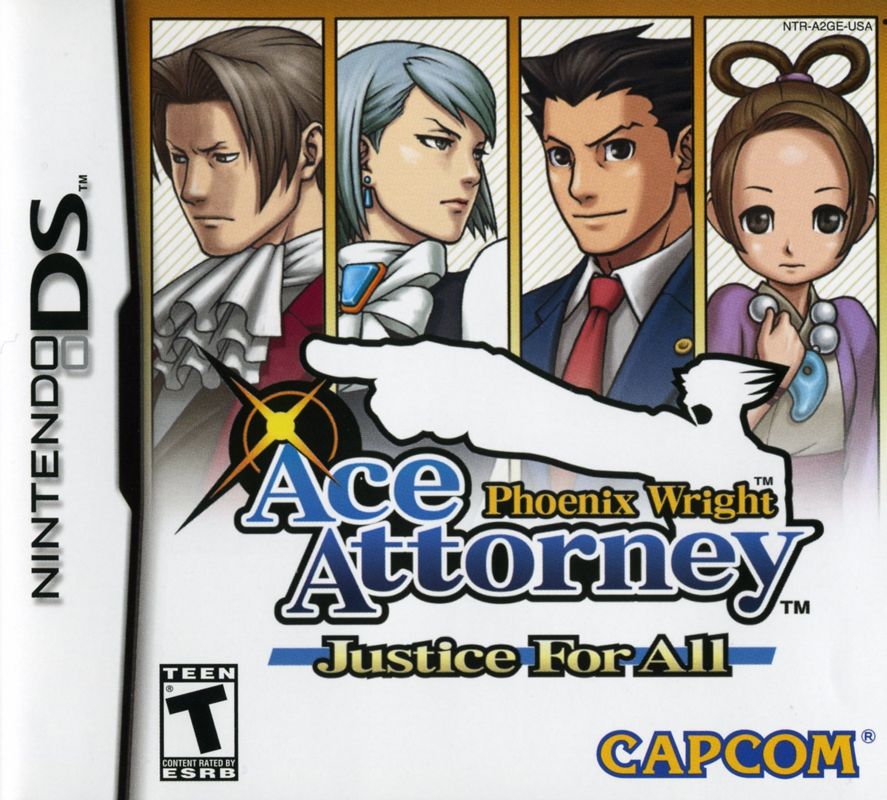 Phoenix Wright: Ace Attorney - Justice for All - Nintendo DS