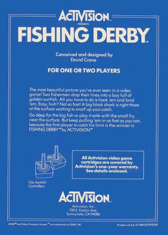 Fishing Derby - Atari 2600