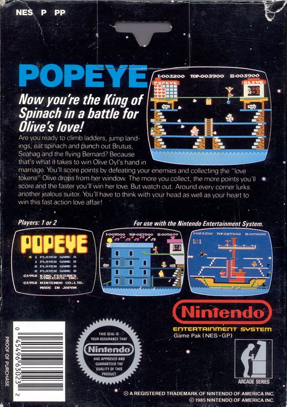 Popeye - NES
