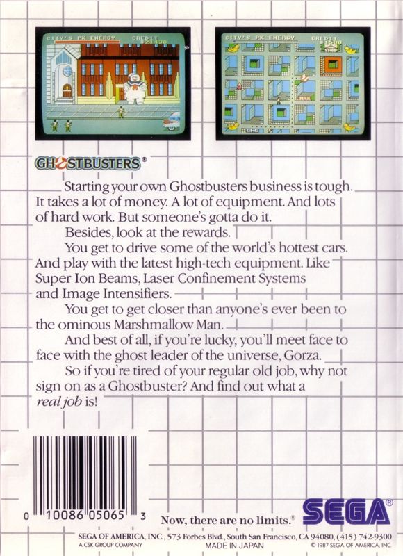 Ghostbusters - Sega Master System