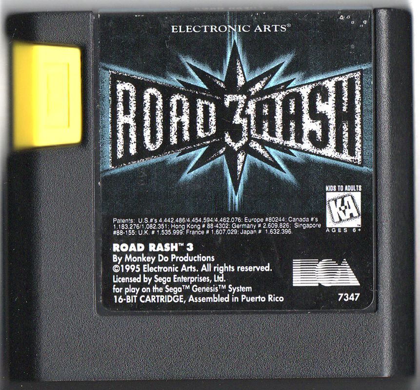 Road Rash 3 - SEGA Genesis