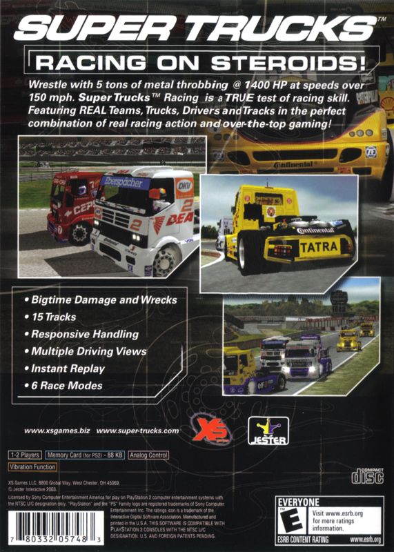 Super Trucks Racing - PlayStation 2