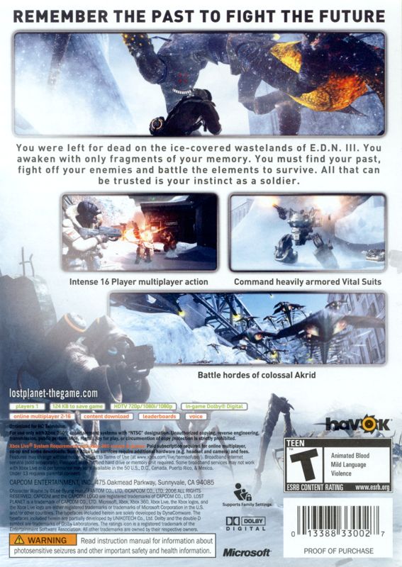 Lost Planet: Extreme Condition - Xbox 360