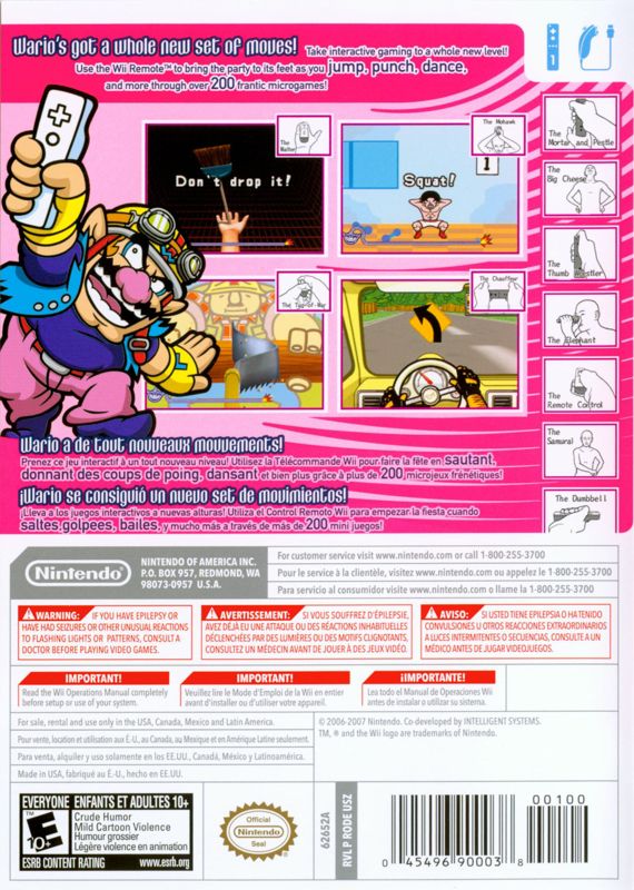 WarioWare: Smooth Moves - Wii
