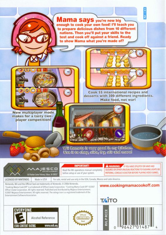 Cooking Mama: Cook Off - Wii