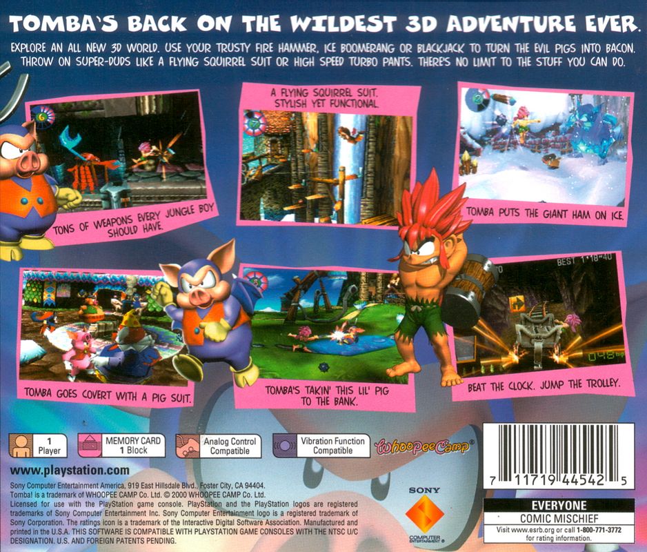 Tomba! 2: The Evil Swine Return - PlayStation