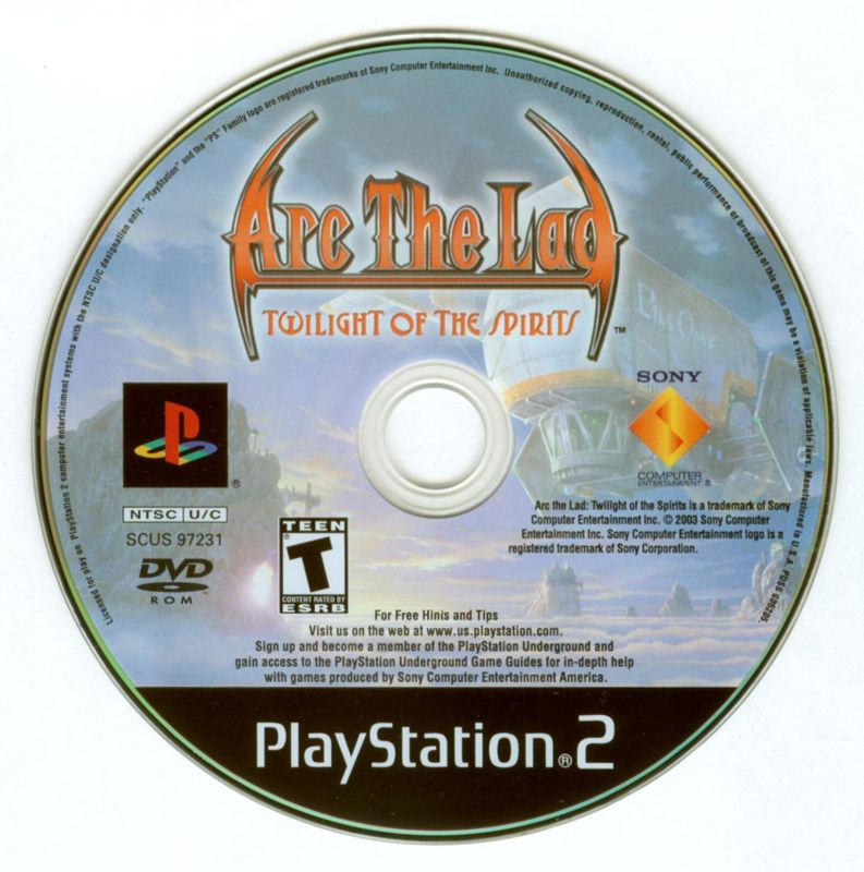 Arc the Lad: Twilight of the Spirits - PlayStation 2