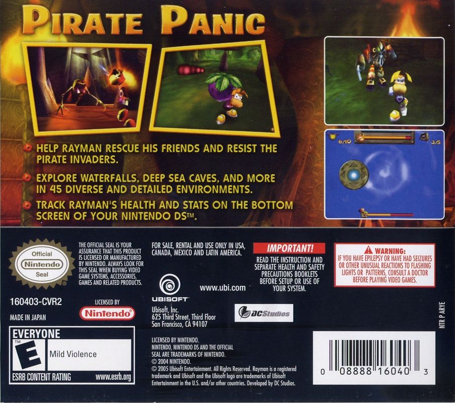 Rayman DS - Nintendo DS