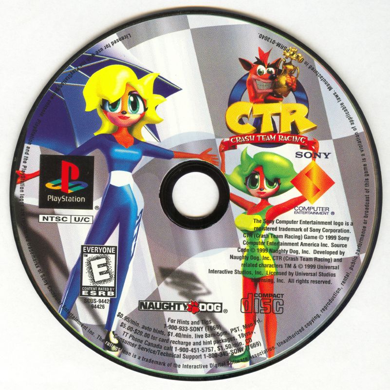 Crash Team Racing CTR - PlayStation