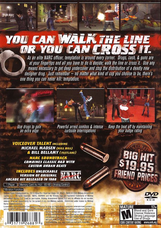 NARC - PlayStation 2