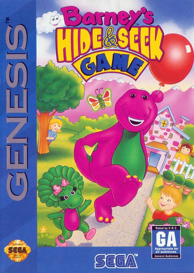 Barney's Hide & Seek Game - SEGA Genesis